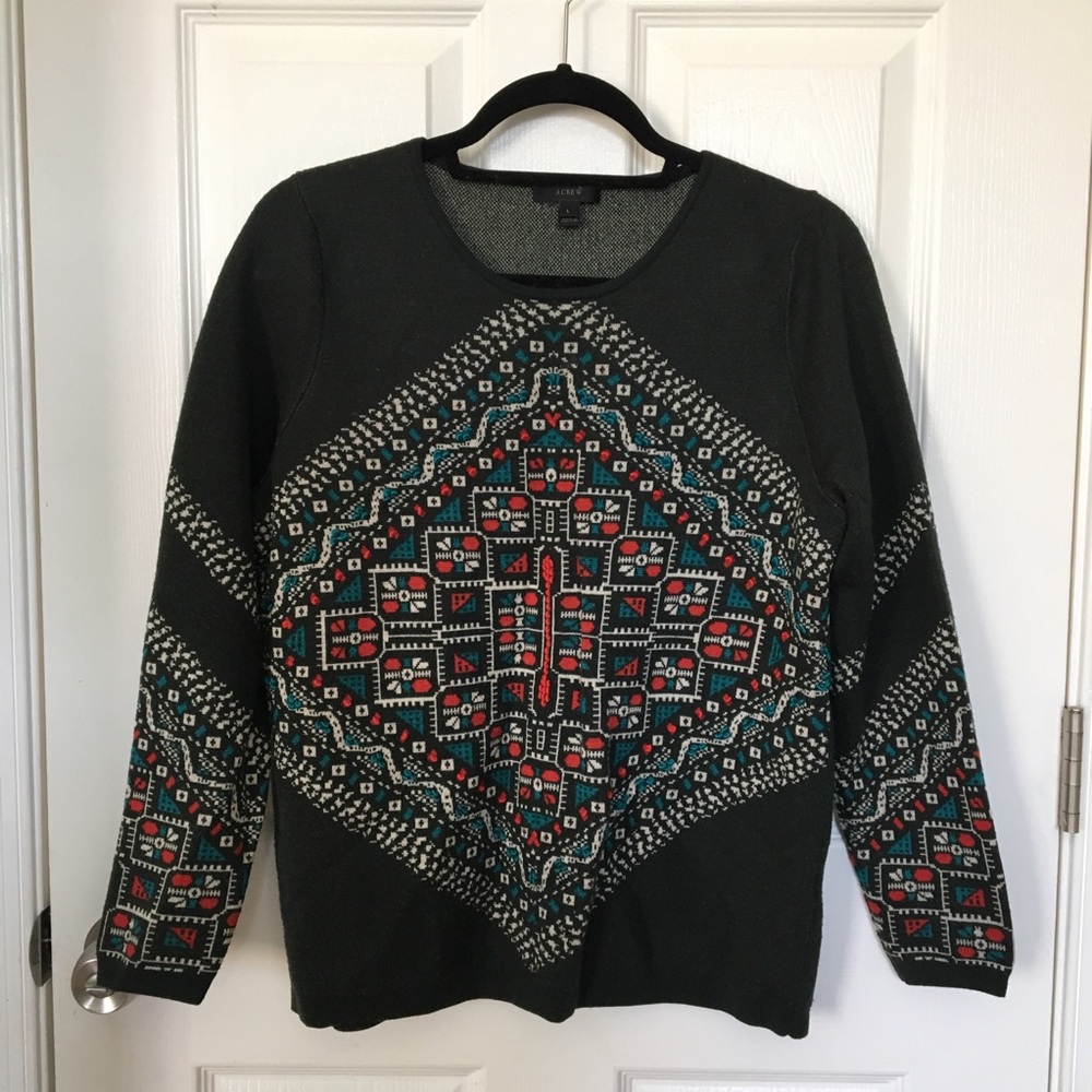 J. Crew holiday / christmas sweater